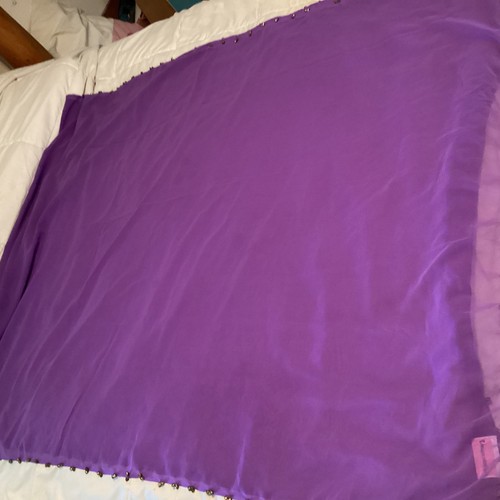 Purple sheer tapestry wrap - tapestry,