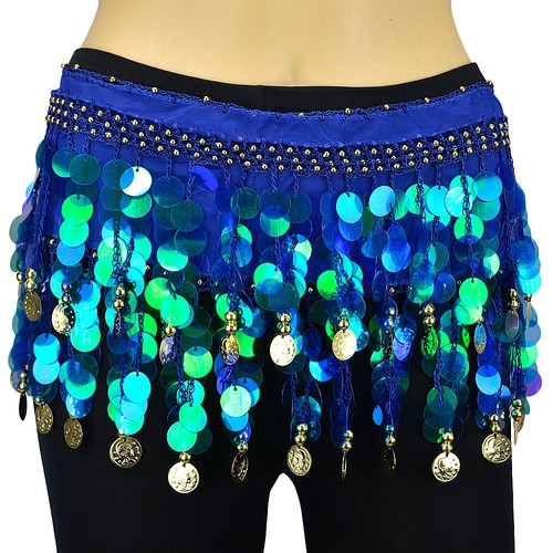 Gold milky sequins - milky, belly